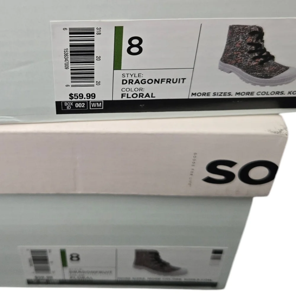 NIB SO Dragonfruit combat style boots